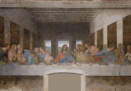 The original Last Supper painting